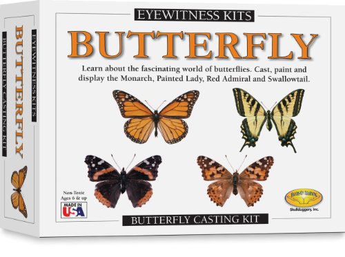 Eyewitness Kits Perfektes gegossenes Schmetterlings-Guss, Malen, Ausstellen und Lernen von Eyewitness Kits
