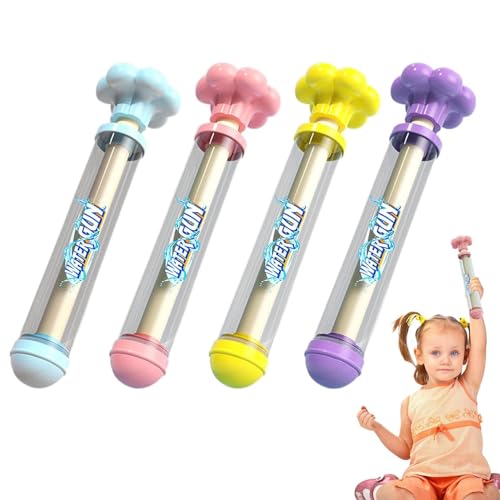 4 Stück Feuerwerks Wasserpistole Spielzeug, Wasserspritzpistolen, Wasserspielzeug für Kinder, Romantisches Wassersprühspielzeug Im Feuerwerksstil zum Baden,Pool, Party (A+B+C+D) von Eznaobo