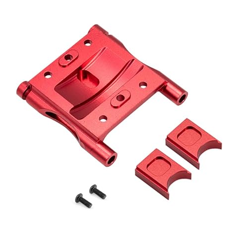 Ezweiji RC Alloy Center Differential Cover Mount, 1/8Arrma Karton Typhon Outcast, Talion Universal Upgrade Parts (Rot) von Ezweiji