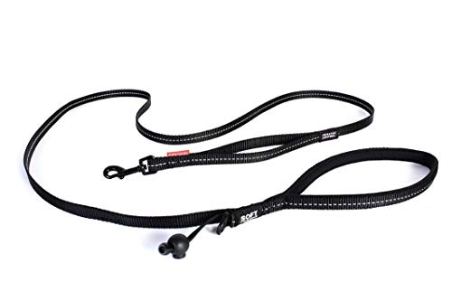 EzyDog - Leash Soft Trainer Black Lite 12mm x 181Cm 12Kg - (605.0664) von EzyDog