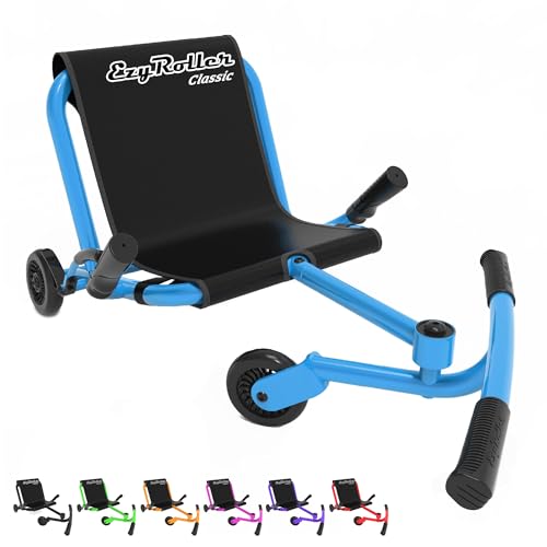 EzyRoller Classic Kinderfahrzeug Dreirad Sitz Spielzeug, Farbe: blau von Ezyroller