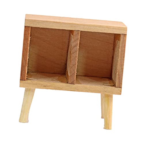 F Fityle 1/12 Maßstab Puppenhaus Holz Nachttisch Schrank Modell Mini Möbel Spielen Dekoration Ornament ACCS Geschenke, Keine Schublade F Fityle 1/12 Maßstab Puppenhaus Holz Nachttisch Schrank Modell Mini Möbel Spielen Dekoration Ornament ACCS Geschenke, Keine Schublade von F Fityle