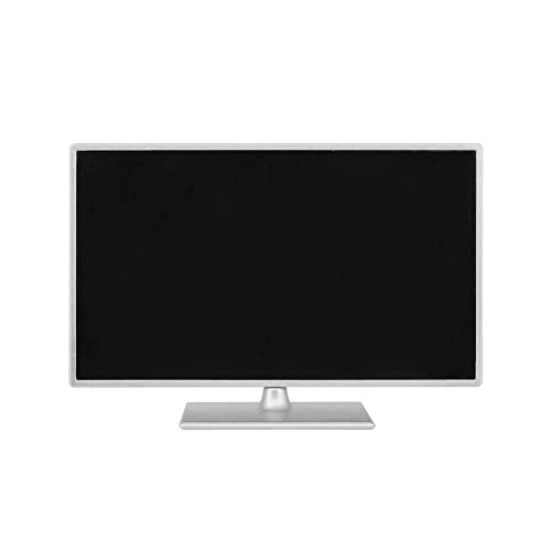 F Fityle Miniaturfernseher 1/12 TV Dekoration Geschenk Einrichtung Requisiten Fernseher Spielzeug Puppenhaus Spielzeug Möbel Fernseher Modell für Puppenhäuser DIY, Weiß oder Neutral, Retro, PVC von F Fityle