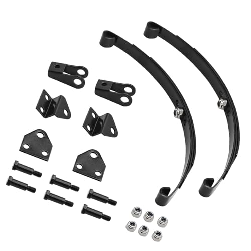 F Fityle 1/14 Simulation Suspension Spring RC Car Teil, Metal High Performance, Professional Black Tragbares RC -Muldenkipper -Zubehör, Rückhalterung F Fityle 1/14 Simulation Suspension Spring RC Car Teil, Metal High Performance, Professional Black Tragbares RC -Muldenkipper -Zubehör, Rückhalterung von F Fityle