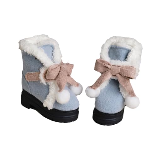 F Fityle 1/4 weibliche Figur Schuhe Winterschuhe realistisch bequem kreative Mini Kostüm Zubehör für Dekor Mädchen Geburtstagsgeschenk, Blau F Fityle 1/4 weibliche Figur Schuhe Winterschuhe realistisch bequem kreative Mini Kostüm Zubehör für Dekor Mädchen Geburtstagsgeschenk, Blau von F Fityle