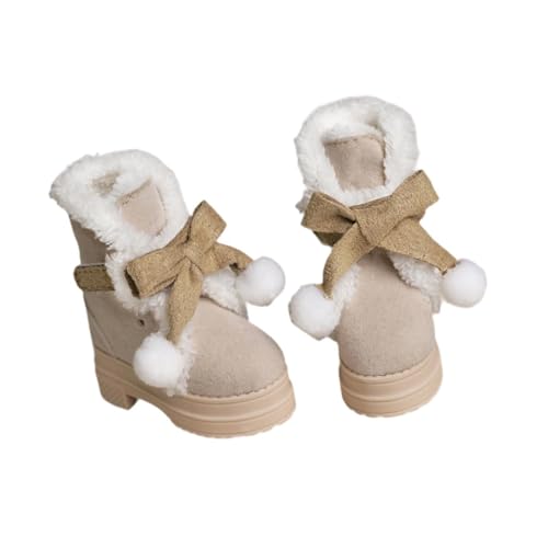F Fityle 1/4 weibliche Figur Schuhe Winterschuhe realistisch bequem kreative Mini Kostüm Zubehör für Dekor Mädchen Geburtstagsgeschenk, Khaki F Fityle 1/4 weibliche Figur Schuhe Winterschuhe realistisch bequem kreative Mini Kostüm Zubehör für Dekor Mädchen Geburtstagsgeschenk, Khaki von F Fityle