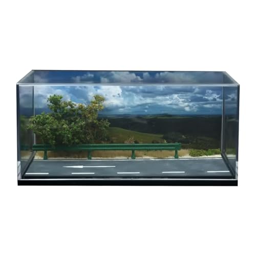 F Fityle 1/64 Auto -Szenenmodell Highway Backdrop Diorama Display Backdrop Storage Box, 7.09x3.35x3.39inch F Fityle 1/64 Auto -Szenenmodell Highway Backdrop Diorama Display Backdrop Storage Box, 7.09x3.35x3.39inch von F Fityle