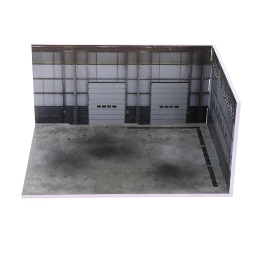 F Fityle 1/64 Modellauto-Szene, Parkplatz, Landschaft, Reparaturwerkstatt, Hintergrundbrett für Druckgussauto, Actionfiguren, Spielzeug F Fityle 1/64 Modellauto-Szene, Parkplatz, Landschaft, Reparaturwerkstatt, Hintergrundbrett für Druckgussauto, Actionfiguren, Spielzeug von F Fityle