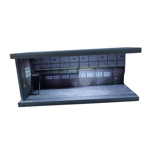 F Fityle 1/64 Parkplatz -Display -Hülle Legierungsauto -Model -Spielzeugausstellungsständer mit leichten, realistischen dekorativen Acrylstiecast -Garage, Fc03 von F Fityle