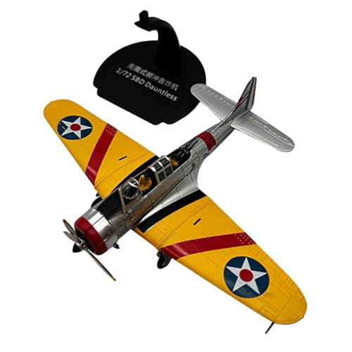 F Fityle 1/72 Flugzeugmodell, Druckgussflugzeug mit Ständer, Sammlerflugzeugmodell, Zweisitzer-Kampfflugzeug für die Dekoration von Büroregalen und Cafés von F Fityle