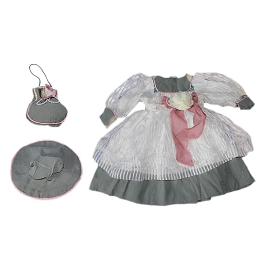 F Fityle 1: 3 BJD Doll Dress Outifit DIY Doll Spielzeug süßes DIY -Accessoires Flexibilität Imagination Kostüme Puppenkleidung für 25 Zoll Puppe, Grau F Fityle 1: 3 BJD Doll Dress Outifit DIY Doll Spielzeug süßes DIY -Accessoires Flexibilität Imagination Kostüme Puppenkleidung für 25 Zoll Puppe, Grau von F Fityle