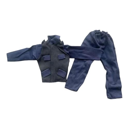 F Fityle 1: 6 Action -Figur -Kleidung Jacke und Hosen Uniform Mode Männer Miniaturkleidung Doll Kleidung für 12 -Zoll -Figuren Körper Körper F Fityle 1: 6 Action -Figur -Kleidung Jacke und Hosen Uniform Mode Männer Miniaturkleidung Doll Kleidung für 12 -Zoll -Figuren Körper Körper von F Fityle