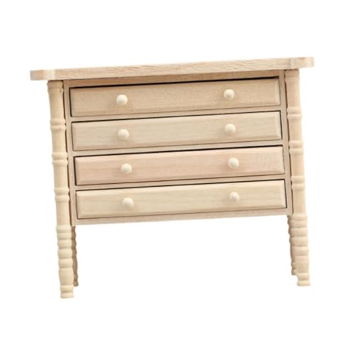 F Fityle 1:12 Dollhouse Miniaturschrank Holz, Handwerk tun, um Mini -Puppenhausmöbel für Dollhouse Wohnzimmer Szene Dekor zu Spielen F Fityle 1:12 Dollhouse Miniaturschrank Holz, Handwerk tun, um Mini -Puppenhausmöbel für Dollhouse Wohnzimmer Szene Dekor zu Spielen von F Fityle
