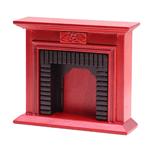 F Fityle 1:12 Kamin, DIY Szene Zubehör Holz Miniatur Puppenhaus Dekoration Zubehör Szene Requisiten Spielzeug Mini F Fityle 1:12 Kamin, DIY Szene Zubehör Holz Miniatur Puppenhaus Dekoration Zubehör Szene Requisiten Spielzeug Mini von F Fityle