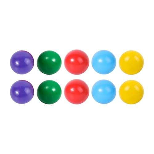 F Fityle 10 Stück Regenbogen-Holzkugeln, Lernmaterialien, 1,77 Zoll Farbsortierspielzeug, Zählspielzeug für Jungen und Mädchen, Kindergeburtstagsgeschenke, Style A F Fityle 10 Stück Regenbogen-Holzkugeln, Lernmaterialien, 1,77 Zoll Farbsortierspielzeug, Zählspielzeug für Jungen und Mädchen, Kindergeburtstagsgeschenke, Style A von F Fityle