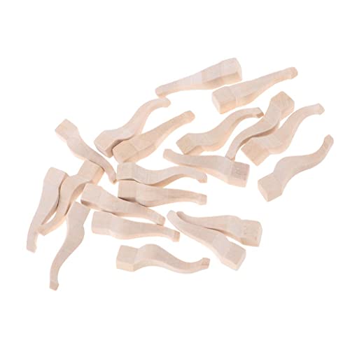 F Fityle 10 Unbemalte Holztischbeine 1/12 Puppenhaus F Fityle 10 Unbemalte Holztischbeine 1/12 Puppenhaus von F Fityle