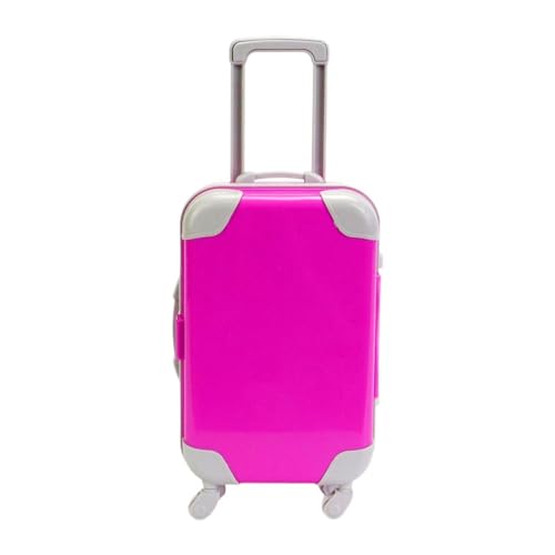 F Fityle 18 Zoll Puppenkoffer, Babyspielzeug, Rollenspielspielzeug, Gepäckbox, Rollkoffer, Puppenzubehör, Rose Rot F Fityle 18 Zoll Puppenkoffer, Babyspielzeug, Rollenspielspielzeug, Gepäckbox, Rollkoffer, Puppenzubehör, Rose Rot von F Fityle