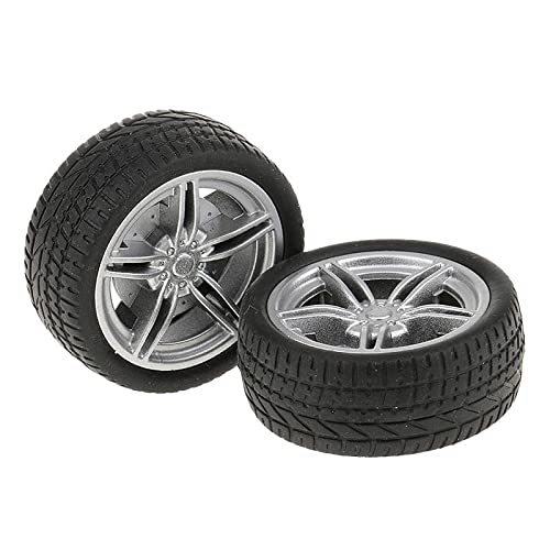 F Fityle 2 Autoreifen Reifen Spielzeug Modell Gummi für Den Modellbau 40/48mm, 40mm F Fityle 2 Autoreifen Reifen Spielzeug Modell Gummi für Den Modellbau 40/48mm, 40mm von F Fityle