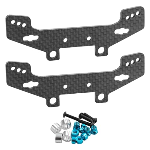 F Fityle 2 Stücke 1/10 RC -Auto Stoßdämpferturm vorne hinten rost von F Fityle