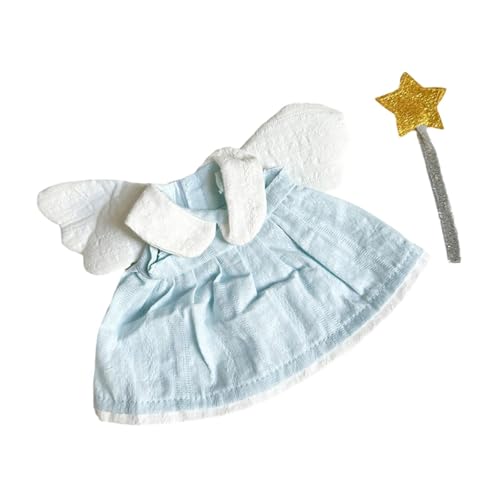 F Fityle 20 cm Puppe Kleidung Mädchen Geschenk DIY Zubehör Anhänger Mode Figur, Blau F Fityle 20 cm Puppe Kleidung Mädchen Geschenk DIY Zubehör Anhänger Mode Figur, Blau von F Fityle