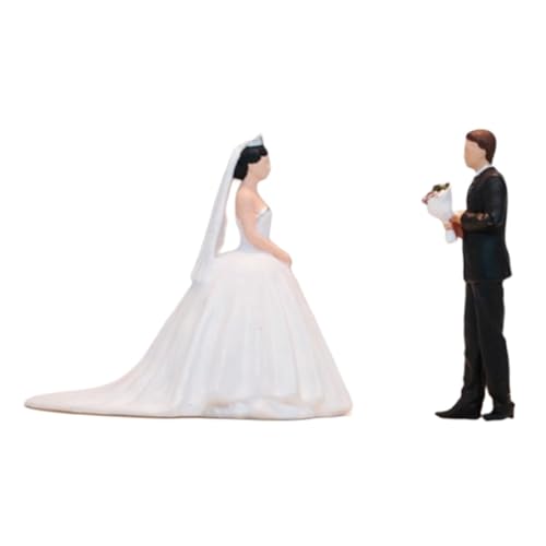 F Fityle 2X 1/64 Miniatur Figuren für Diorama-Gestaltung, Hochzeit F Fityle 2X 1/64 Miniatur Figuren für Diorama-Gestaltung, Hochzeit von F Fityle