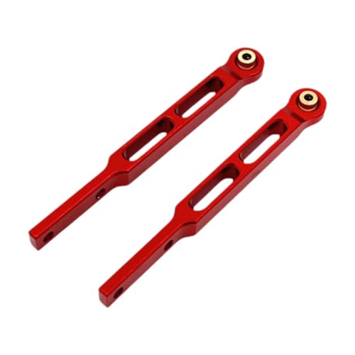 F Fityle 2X 1:12 RC Auto Hinterachse Zugstange Befestigungsteile Rahmen RC Zubehör DIY Modifiziert Direkter Ersatz Teile für MN82 MN82S, Rot von F Fityle