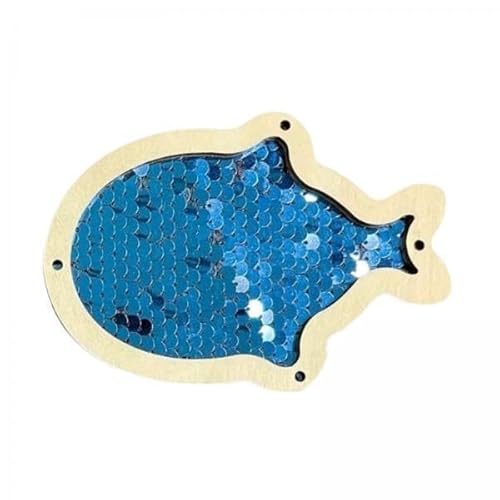 F Fityle 2X Busy Board DIY Teile, Frühes Lernspielzeug, Fisch Pailletten Holz Sensorbrett, Sensorisches Spielzeug, Kinder, Jungen, Mädchen, Kinder, Kindergarte F Fityle 2X Busy Board DIY Teile, Frühes Lernspielzeug, Fisch Pailletten Holz Sensorbrett, Sensorisches Spielzeug, Kinder, Jungen, Mädchen, Kinder, Kindergarte von F Fityle