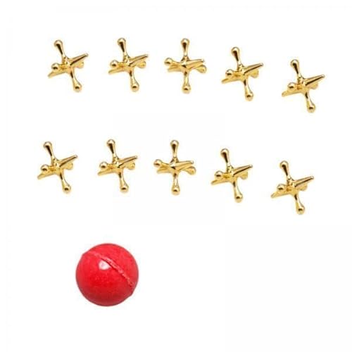 F Fityle 2X Jacks Game Set Old School Game Toys Fun Jacks Und Bouncy Ball Set, Tischspiele für Familienspiel, Nacht, Party Gefälligkeiten F Fityle 2X Jacks Game Set Old School Game Toys Fun Jacks Und Bouncy Ball Set, Tischspiele für Familienspiel, Nacht, Party Gefälligkeiten von F Fityle