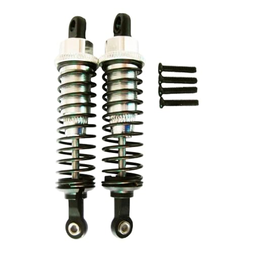 F Fityle 2X Metall-RC-Auto-Stoßdämpfer, Ersatzteil-Upgrade-Kits, zusammengebaute Metallfederdämpfer für 1/12-Modell-Crawler-RC-Hobbyauto, Silber F Fityle 2X Metall-RC-Auto-Stoßdämpfer, Ersatzteil-Upgrade-Kits, zusammengebaute Metallfederdämpfer für 1/12-Modell-Crawler-RC-Hobbyauto, Silber von F Fityle