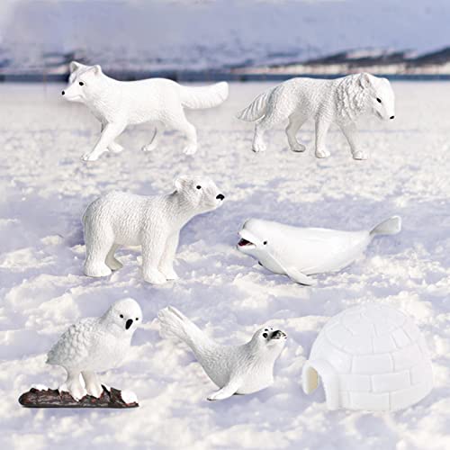 F Fityle 2X Mini Rctic S Toys Set Figuren Plstic Rctic Toy Smll Kids Diorm Birthdy Gift F Fityle 2X Mini Rctic S Toys Set Figuren Plstic Rctic Toy Smll Kids Diorm Birthdy Gift von F Fityle