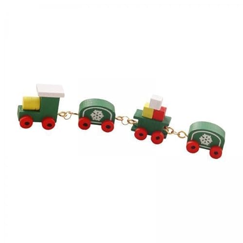 F Fityle 2X Mini Weihnachtszug, 1/12 Puppenhaus, Küchengerät, Mini Holzzug, Spielzeugsimulation, Dampfzug für DIY Projekte, Bauen F Fityle 2X Mini Weihnachtszug, 1/12 Puppenhaus, Küchengerät, Mini Holzzug, Spielzeugsimulation, Dampfzug für DIY Projekte, Bauen von F Fityle