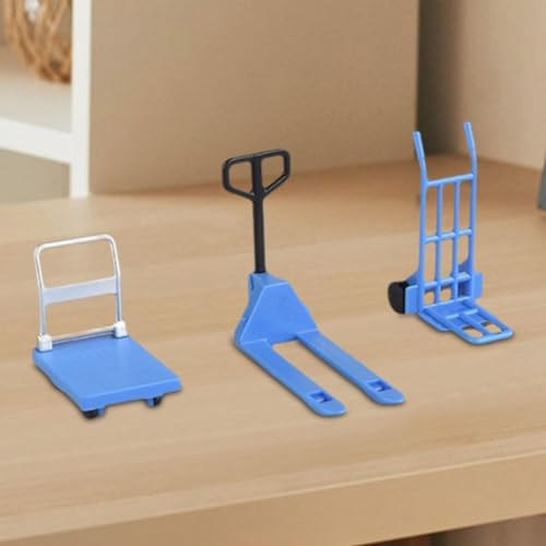 F Fityle 2X Puppenhaus Miniaturmodelle, Miniatur Verkehrsspielzeug, 1:12 Modell Spielzeug Requisiten Set, Werkzeug Automodell für Sandtisch Im Freien, Szenende von F Fityle