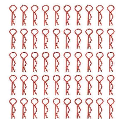 F Fityle 2X Set mit 50 Metall RC Clip R Pins Universal für 1/10 Fernbedienung Crawler NG Kletterteile Zubehör F Fityle 2X Set mit 50 Metall RC Clip R Pins Universal für 1/10 Fernbedienung Crawler NG Kletterteile Zubehör von F Fityle