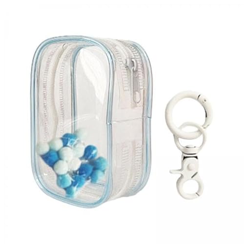 F Fityle 2X Transparente Figuren Präsentationstasche mit Schlüsselanhänger, Transparente PVC Puppen Präsentationstasche, Kleine Puppen Aufbewahrungstasche, Min F Fityle 2X Transparente Figuren Präsentationstasche mit Schlüsselanhänger, Transparente PVC Puppen Präsentationstasche, Kleine Puppen Aufbewahrungstasche, Min von F Fityle