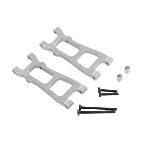 F Fityle 2pcs hintere untere Suspension Arm Heck RC Swing Arm 1/20 RC Model Auto Fernbedienung Spielzeughängung Arme RC Carsuspension Arm, Argent von F Fityle