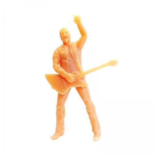 F Fityle 2x1:64 Resin Unbemalte Figuren Modellsammlungen Miniatur Layout Dekoration Gitarrist F Fityle 2x1:64 Resin Unbemalte Figuren Modellsammlungen Miniatur Layout Dekoration Gitarrist von F Fityle