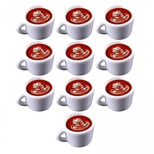 F Fityle 2x10 Stücke Puppenhaus Kaffee Mini Küche Spielzeug Modell Miniautre Cappuccino DIY Lebensmittel Spielzeug für Puppen Haus Mini Möbel Spielzeug Dekorat F Fityle 2x10 Stücke Puppenhaus Kaffee Mini Küche Spielzeug Modell Miniautre Cappuccino DIY Lebensmittel Spielzeug für Puppen Haus Mini Möbel Spielzeug Dekorat von F Fityle