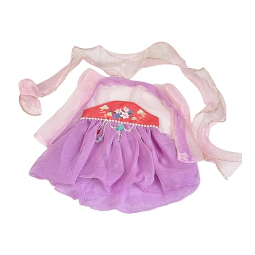 F Fityle 38cm Plüschpuppenkleidung, Stylisches Kostüm, Cosplay, Plüschkleidung, Weiche Fotorequisiten, Plüschpuppenzubehör, Puppenoutfit, Violett F Fityle 38cm Plüschpuppenkleidung, Stylisches Kostüm, Cosplay, Plüschkleidung, Weiche Fotorequisiten, Plüschpuppenzubehör, Puppenoutfit, Violett von F Fityle