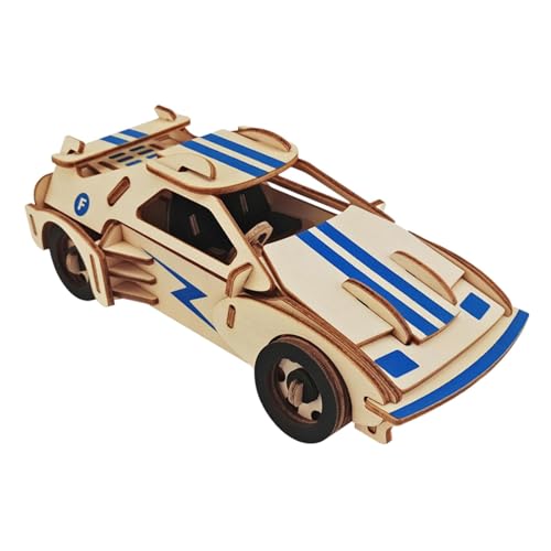 F Fityle 3D-Puzzles, Modellauto-Set, mechanisches Auto-Modell-Set, Lernspielzeug, Auto, Bauspielzeug für Eltern-Kind-Interaktion, Urlaub von F Fityle