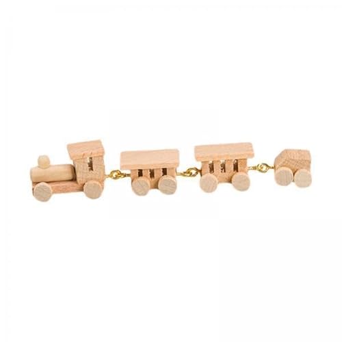 F Fityle 3X 1:12 Puppenhaus Miniaturlokomotive, Küchengerät, Mini Holzeisenbahn Spielzeugsimulations Dampfzug für Den BAU Eines Feengartens F Fityle 3X 1:12 Puppenhaus Miniaturlokomotive, Küchengerät, Mini Holzeisenbahn Spielzeugsimulations Dampfzug für Den BAU Eines Feengartens von F Fityle