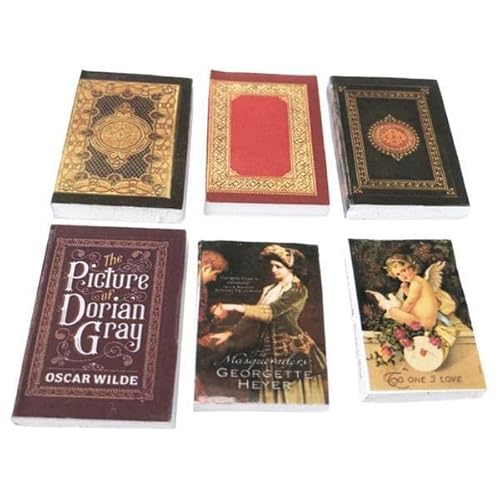 F Fityle 3X Maßstab 1:12 Miniaturen Puppenhaus Bücher Miniaturen Literatur Bücher Puppenhaus Leben Zubehör Pretend Spielen, Set von 6pcs F Fityle 3X Maßstab 1:12 Miniaturen Puppenhaus Bücher Miniaturen Literatur Bücher Puppenhaus Leben Zubehör Pretend Spielen, Set von 6pcs von F Fityle