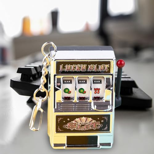 F Fityle 3X Mini Spielautomat, Spielzeug Schlüsselanhänger, Lustige Spiele, Schlüsselanhänger, Kreativer Schlüsselanhänger, Party Dekoration für Kinder, Männer F Fityle 3X Mini Spielautomat, Spielzeug Schlüsselanhänger, Lustige Spiele, Schlüsselanhänger, Kreativer Schlüsselanhänger, Party Dekoration für Kinder, Männer von F Fityle