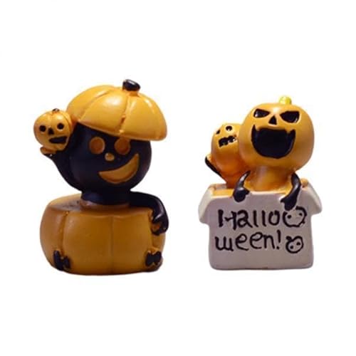 F Fityle 3X Niedliche Halloween Mini SpielzeugSpielzeugpuppe Dekor Moos Modell Micro Landschaft Auto Ornamente Spielzeugpuppenhaus Wohnkultur Party Favors von F Fityle