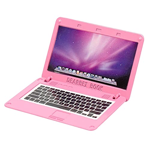 F Fityle 3X Puppenhaus Laptop Tablet Szenen Simulations Notizbuch für Wohnzimmer Dekor von F Fityle