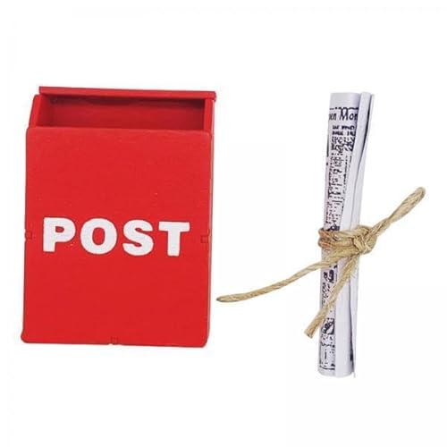 F Fityle 3X Puppenhaus Miniatur Briefkasten Im Maßstab 1:12 Puppenhaus Zubehörmodell mit Papiermodell Puppenhaus Briefkasten für 1/6 F Fityle 3X Puppenhaus Miniatur Briefkasten Im Maßstab 1:12 Puppenhaus Zubehörmodell mit Papiermodell Puppenhaus Briefkasten für 1/6 von F Fityle