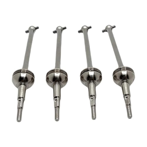 F Fityle 4-teiliges Antriebswellenkomponenten-Zubehör, Ersatz für 10208 V1 1:10 RC-Auto, einfach zu installierende Reparaturteile von F Fityle