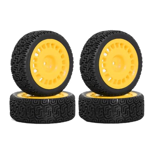 F Fityle 4PCS 1/10 RC Rally Tyre Ersatz installieren Upgrade Teil RC Zubehör Accessoire DIY ACCS, Gelb F Fityle 4PCS 1/10 RC Rally Tyre Ersatz installieren Upgrade Teil RC Zubehör Accessoire DIY ACCS, Gelb von F Fityle