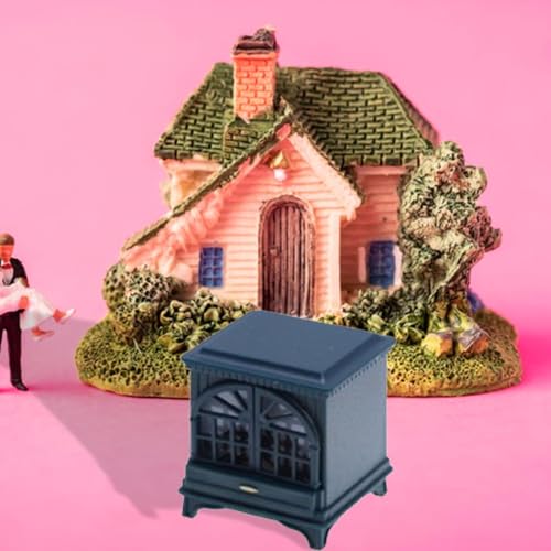 F Fityle 4X 1/12 Puppenhaus Miniaturkamin, Mini Kamin mit LED, Foto Requisiten, Beleuchtetes Kaminmodell für Puppenhauszubehör F Fityle 4X 1/12 Puppenhaus Miniaturkamin, Mini Kamin mit LED, Foto Requisiten, Beleuchtetes Kaminmodell für Puppenhauszubehör von F Fityle