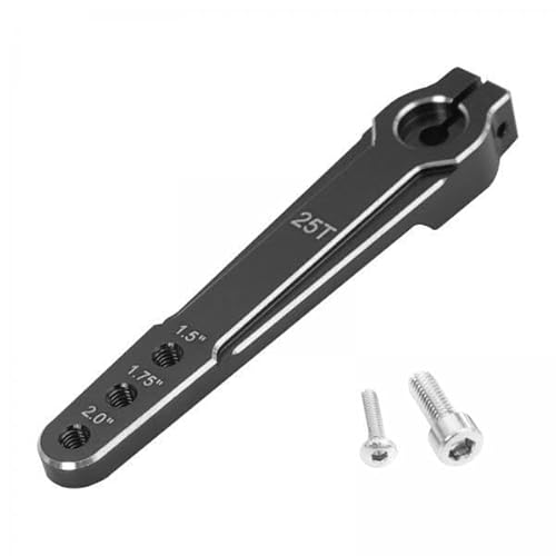 F Fityle 4X 25T Servoarm RC Servoarm, Einfache Installation, RC Metall RC Servo, RC Fahrzeug Lenkservoarm für RC Auto, Hubschrauber von F Fityle