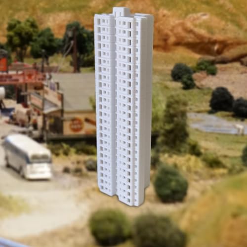 F Fityle 4X Eisenbahn Architektur Modell, DIY Layout, 1/800, Baumaterialien, Miniaturen, Display, Bemalte Modelleisenbahn Landschaftsarchitektur von F Fityle